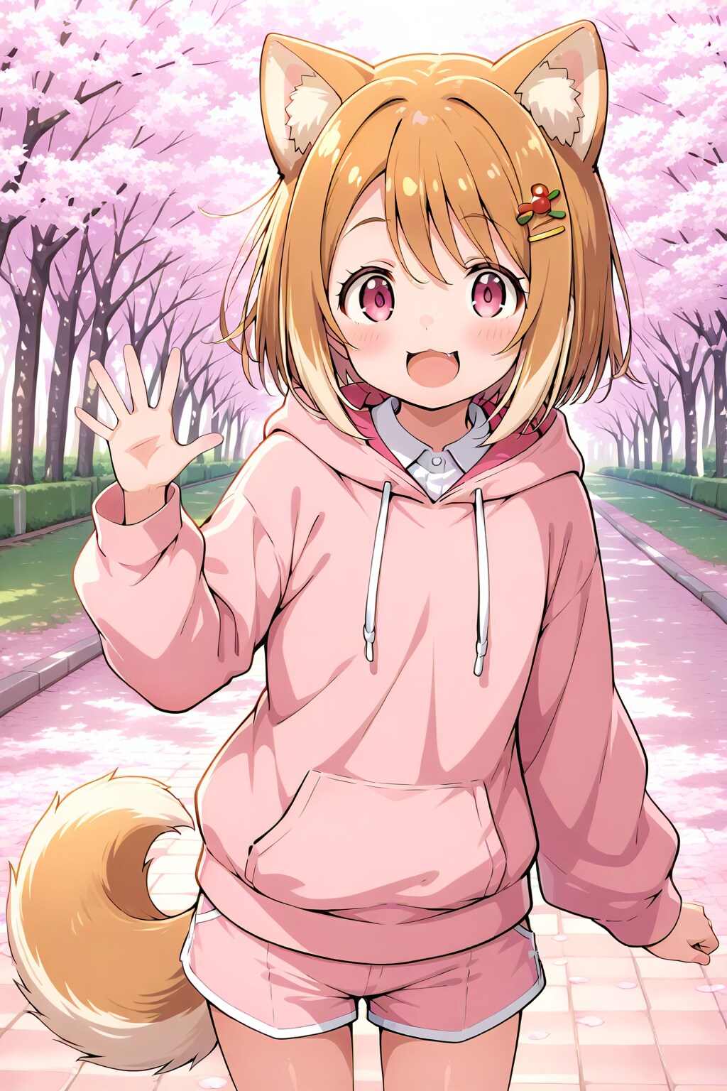 桜のコーデ.6 | の人気AIイラスト・グラビア