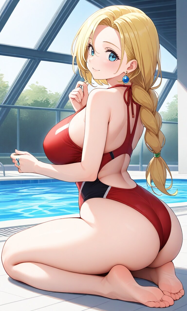 王妃様の競泳水着