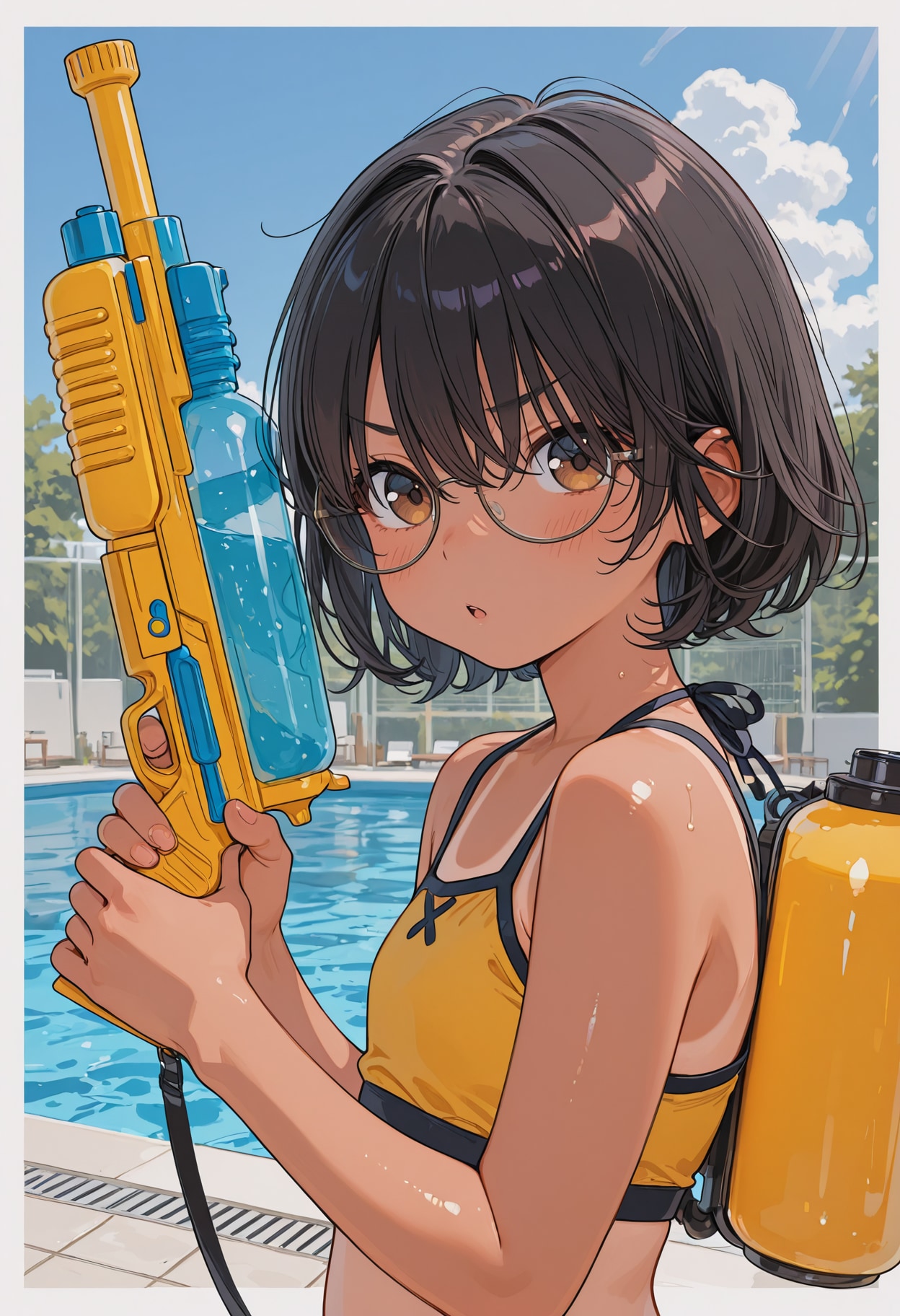 抑止力。