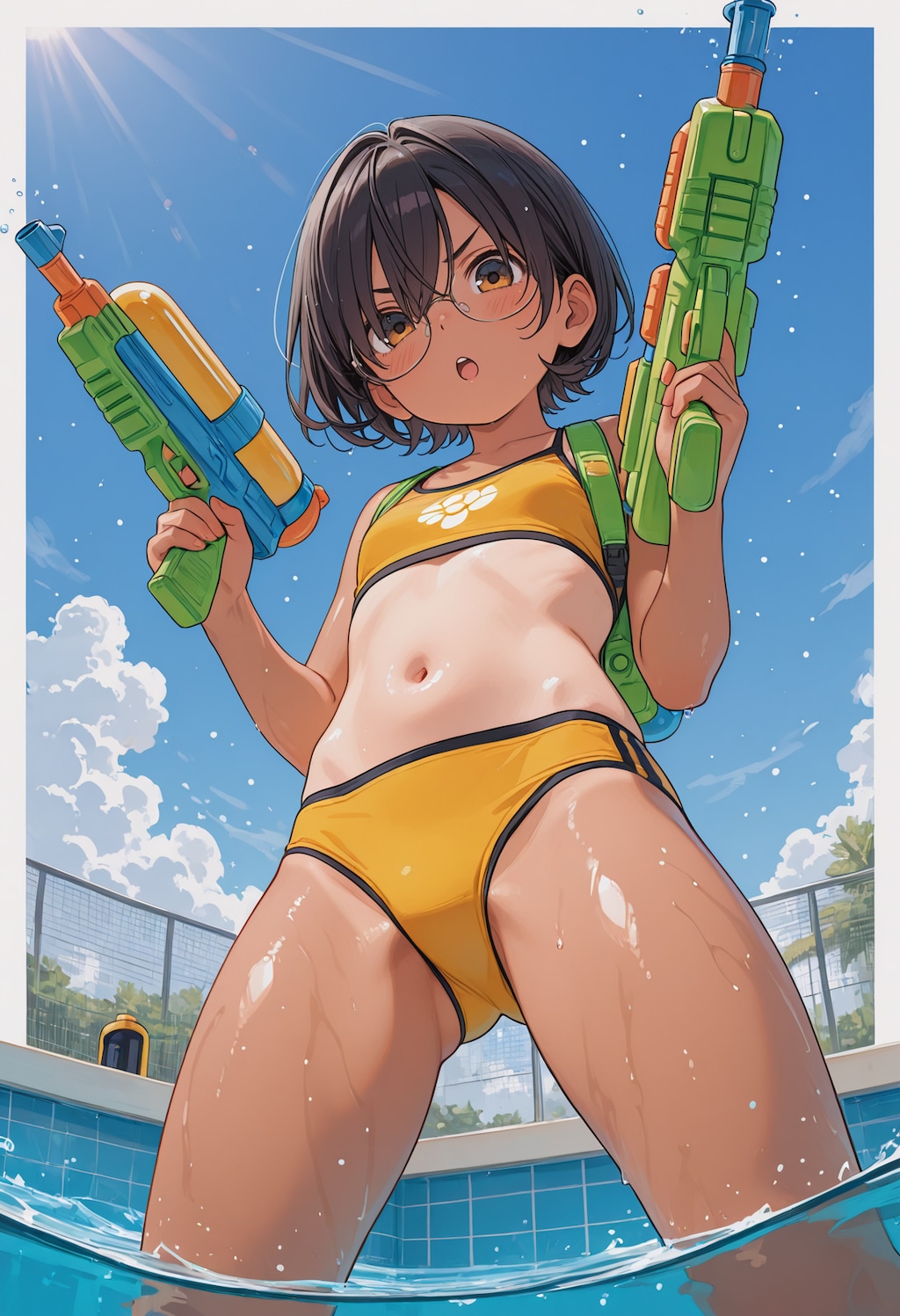抑止力。