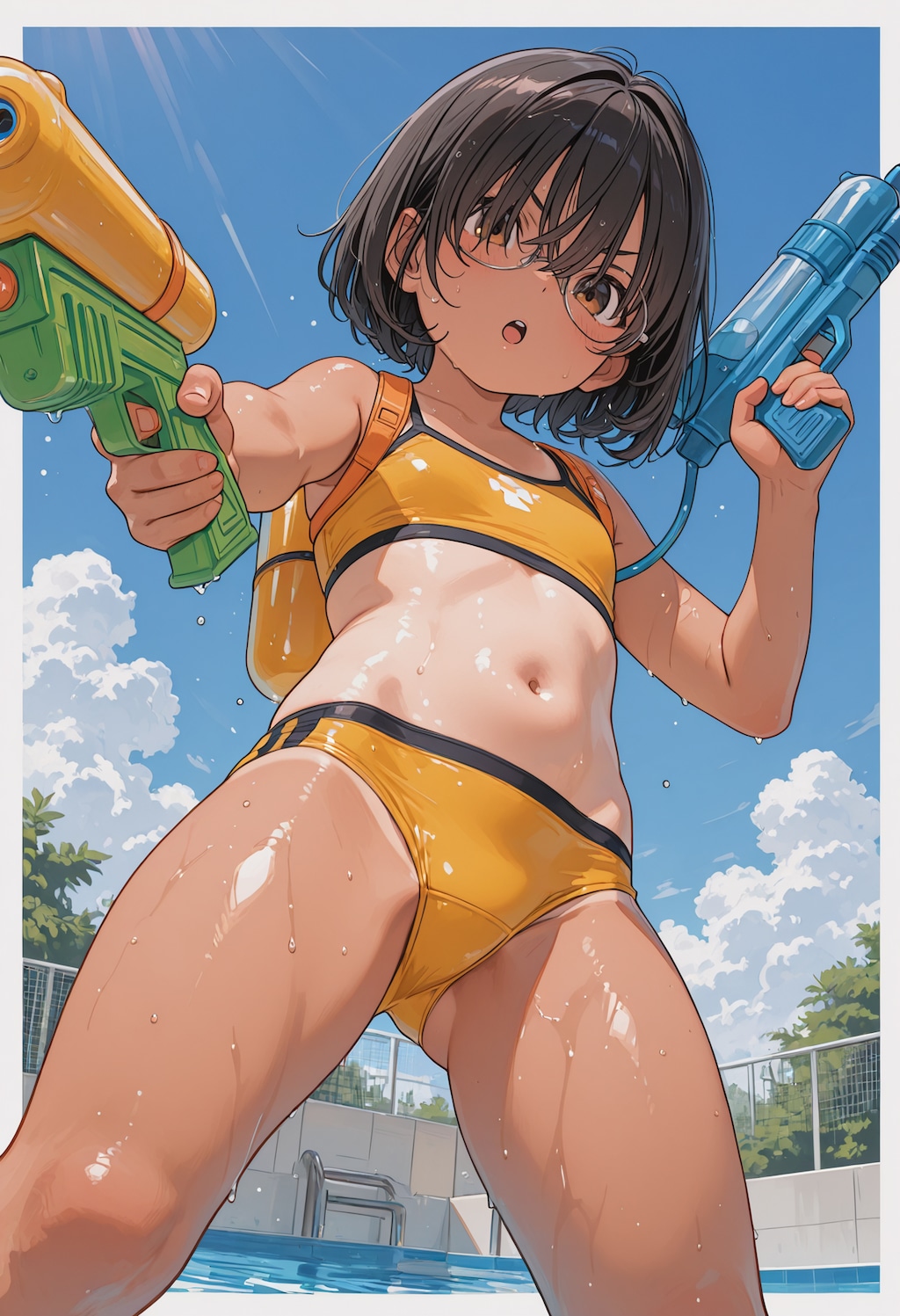 抑止力。