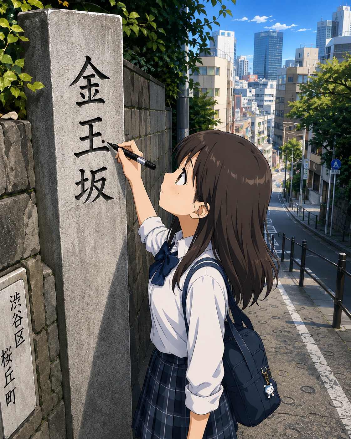金王坂に点を付けろ