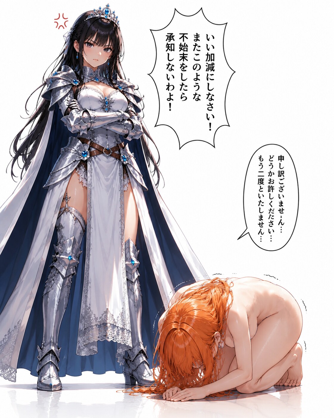 全裸土下座