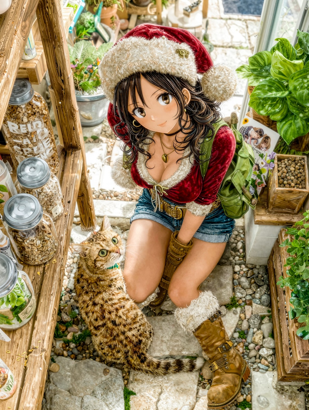 サンタさんと、ひみつのねこみち