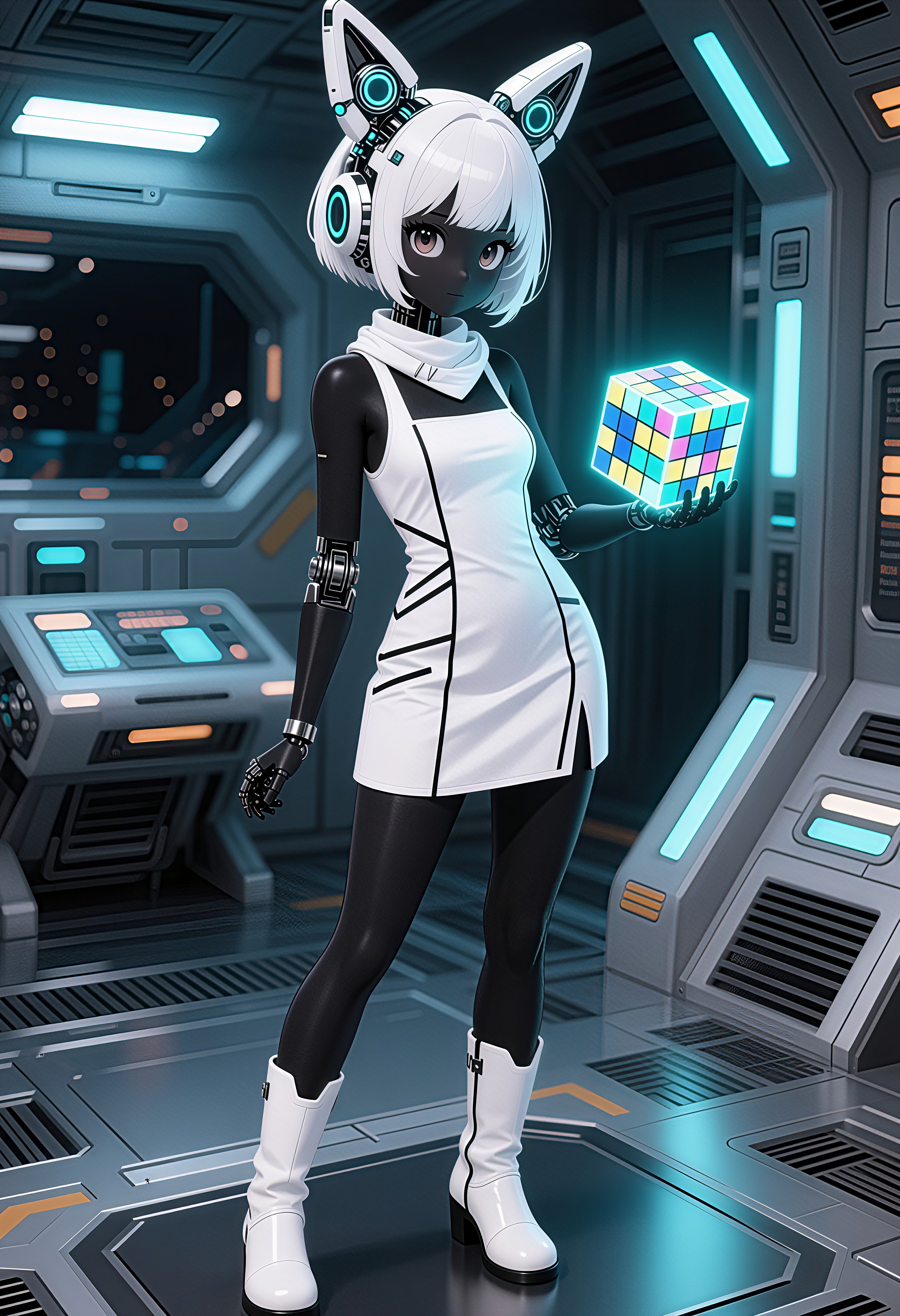 メカ娘3366号 | の人気AIイラスト・グラビア