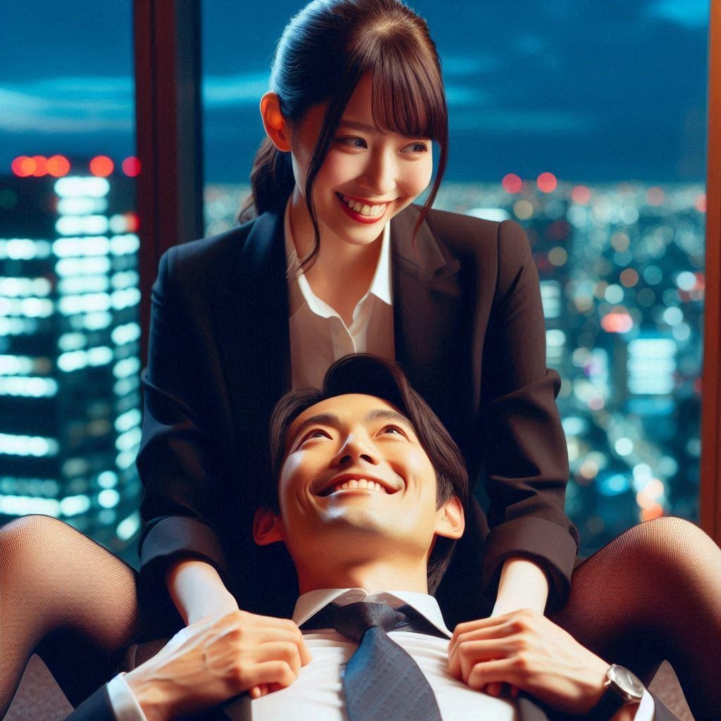 後輩と二人きりで残業