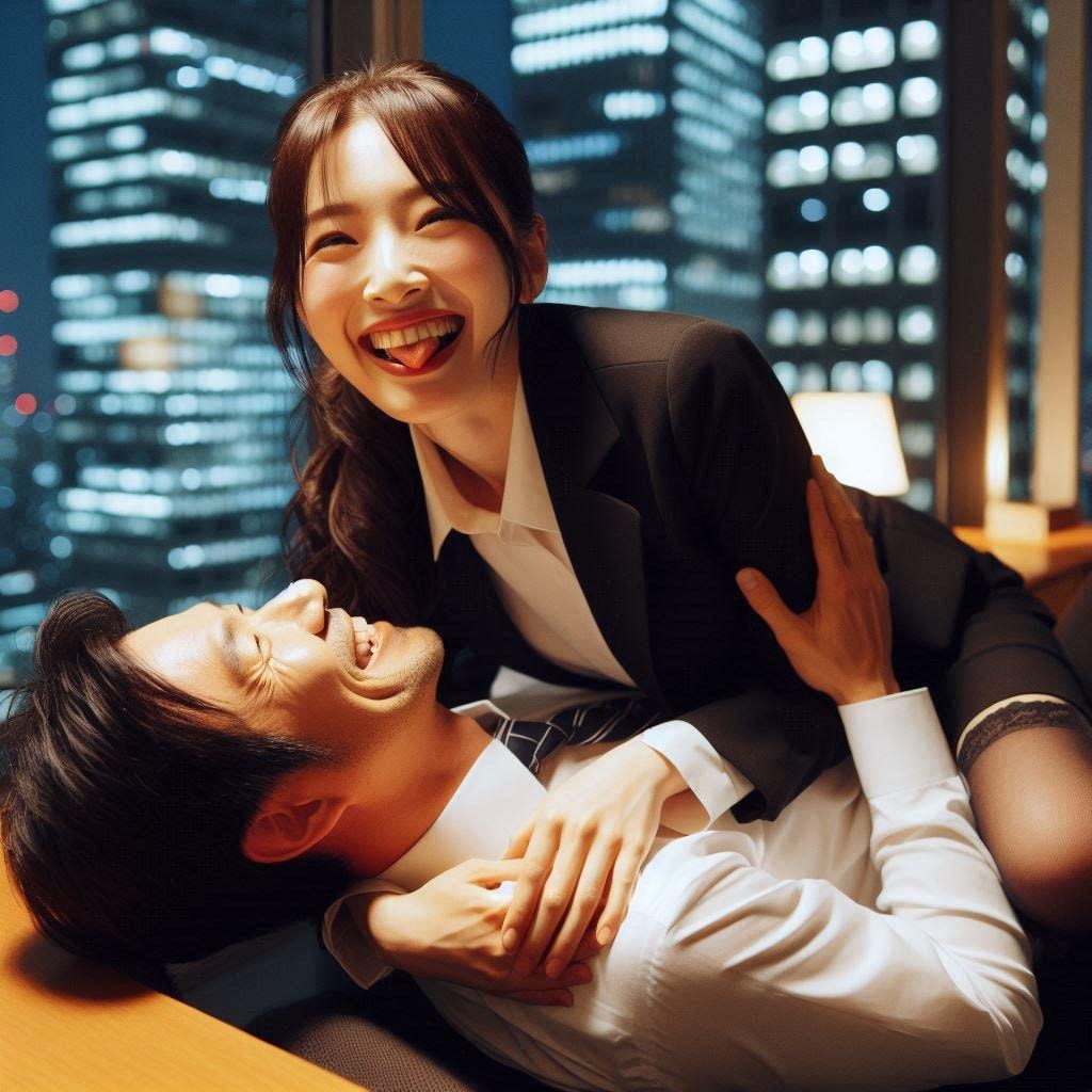 後輩と二人きりで残業