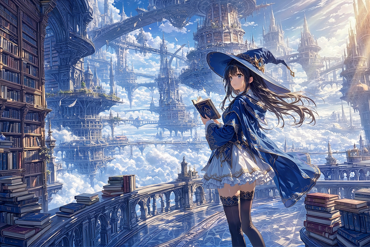 失われた魔導記録を求めて ～In Search of the Lost Arcane Archives～ | の人気AIイラスト・グラビア