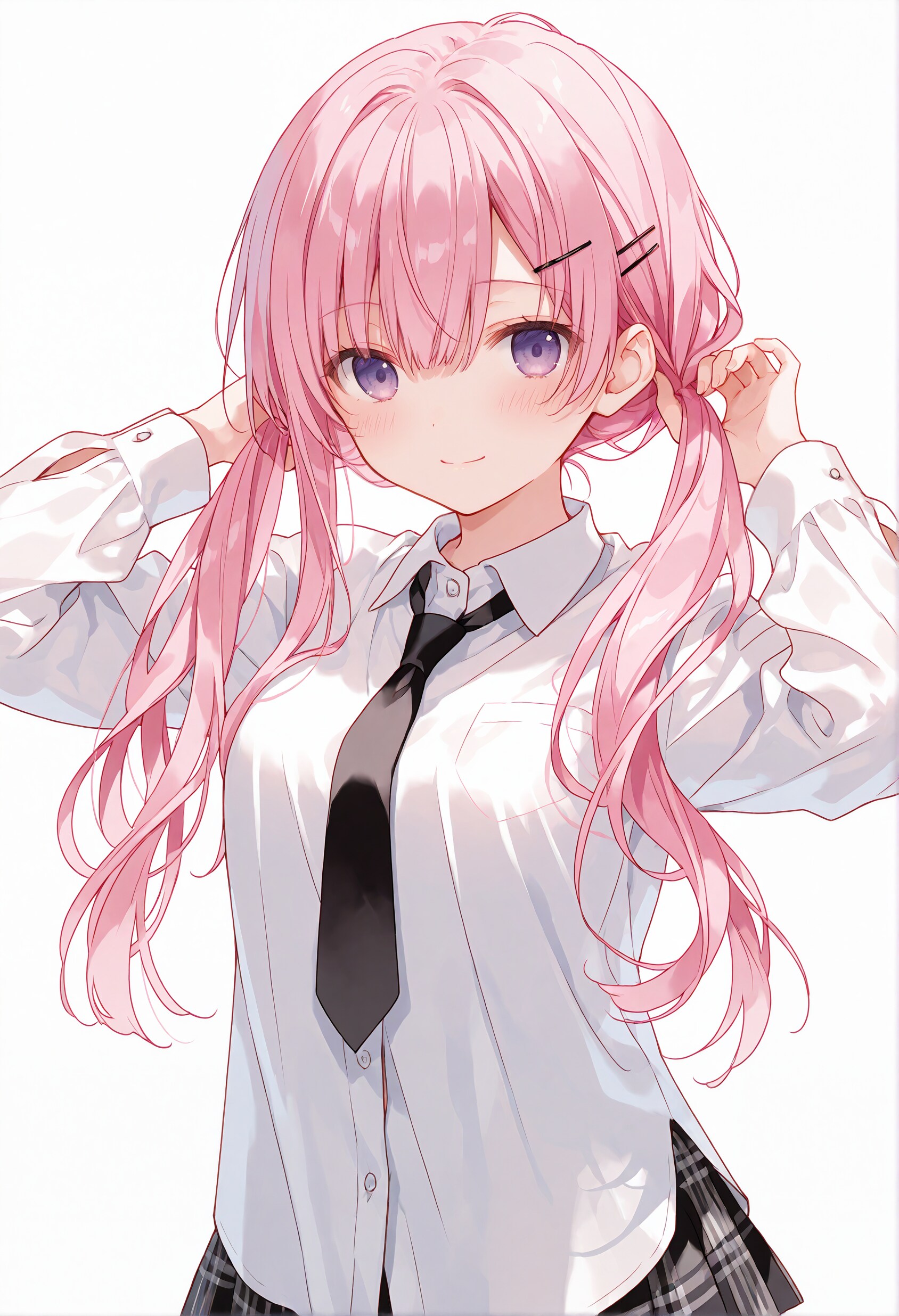 桃香の手ツインテ