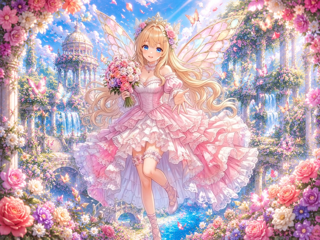 フリフリドレスの妖精姫