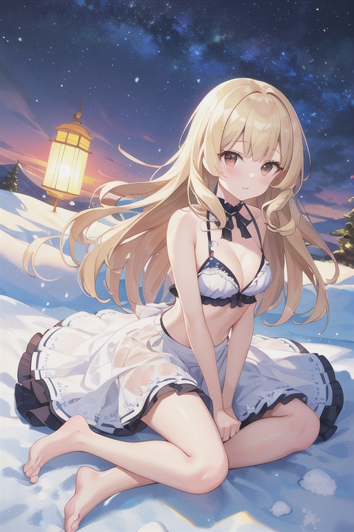 フユキの冬水着