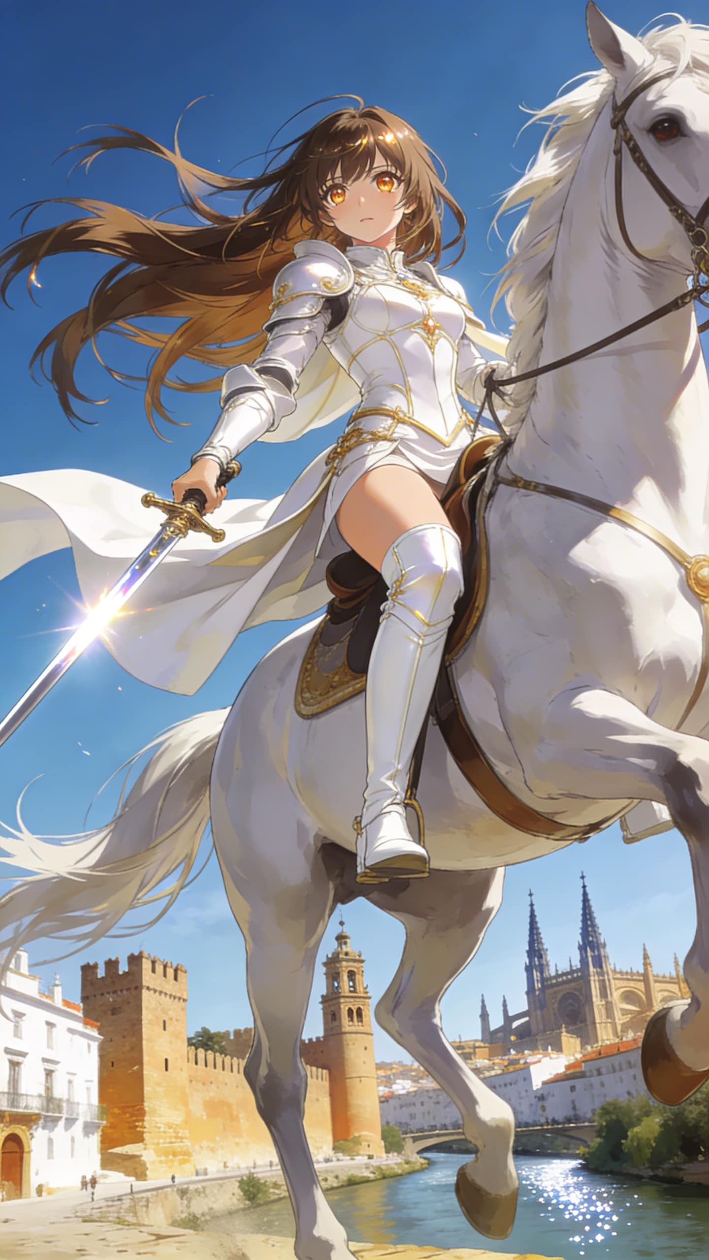 セビリアの白騎士 | の人気AIイラスト・グラビア