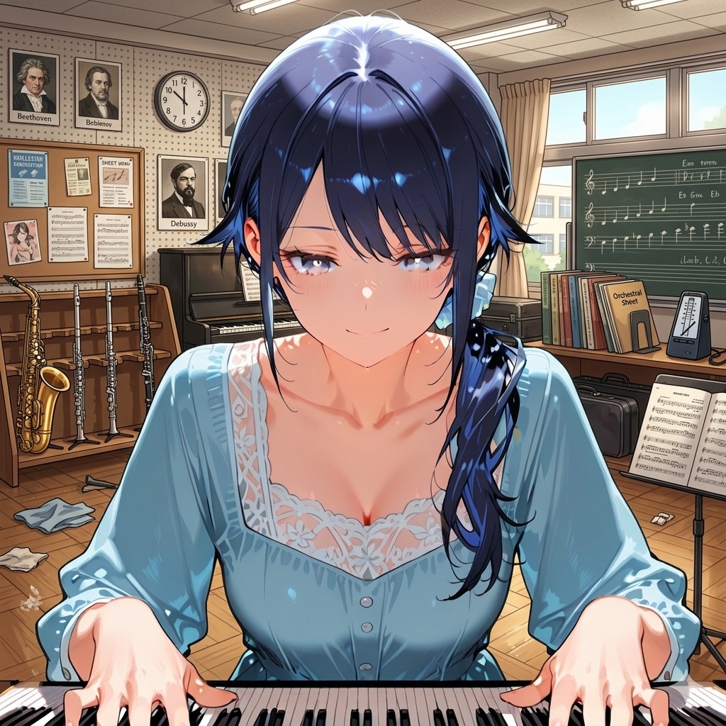ピアノを弾く七瀬　116