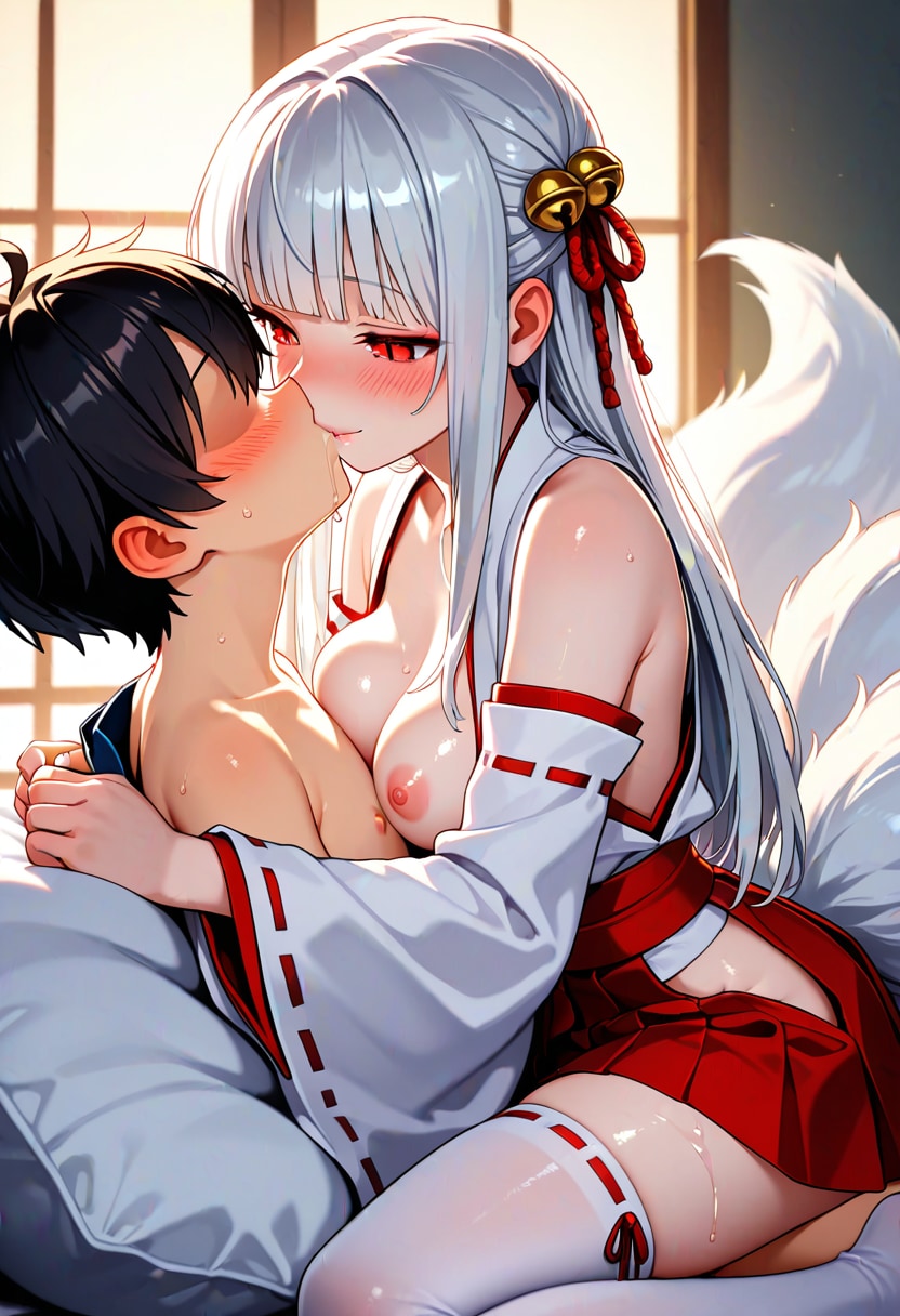 「んふっ…舌同士が絡まってるね…」