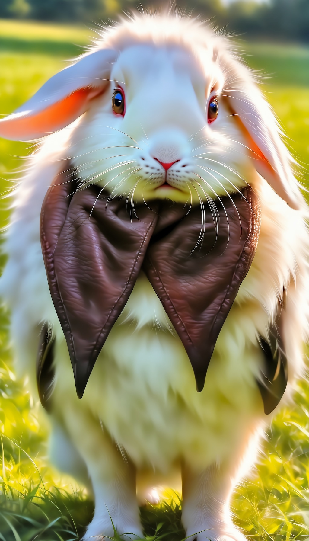 SDXL使ってみたんだもん 05《凄いうさぎと普通のうさぎ《SDXL ChromaXL》