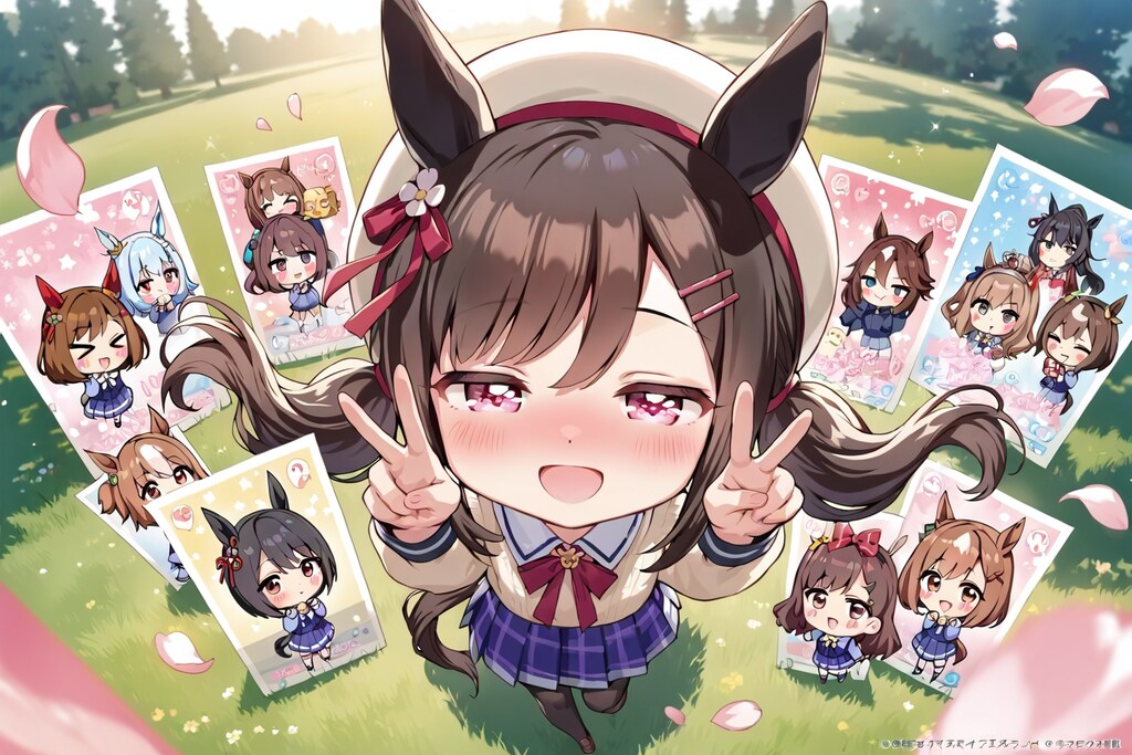 ちびちゃんを生成。