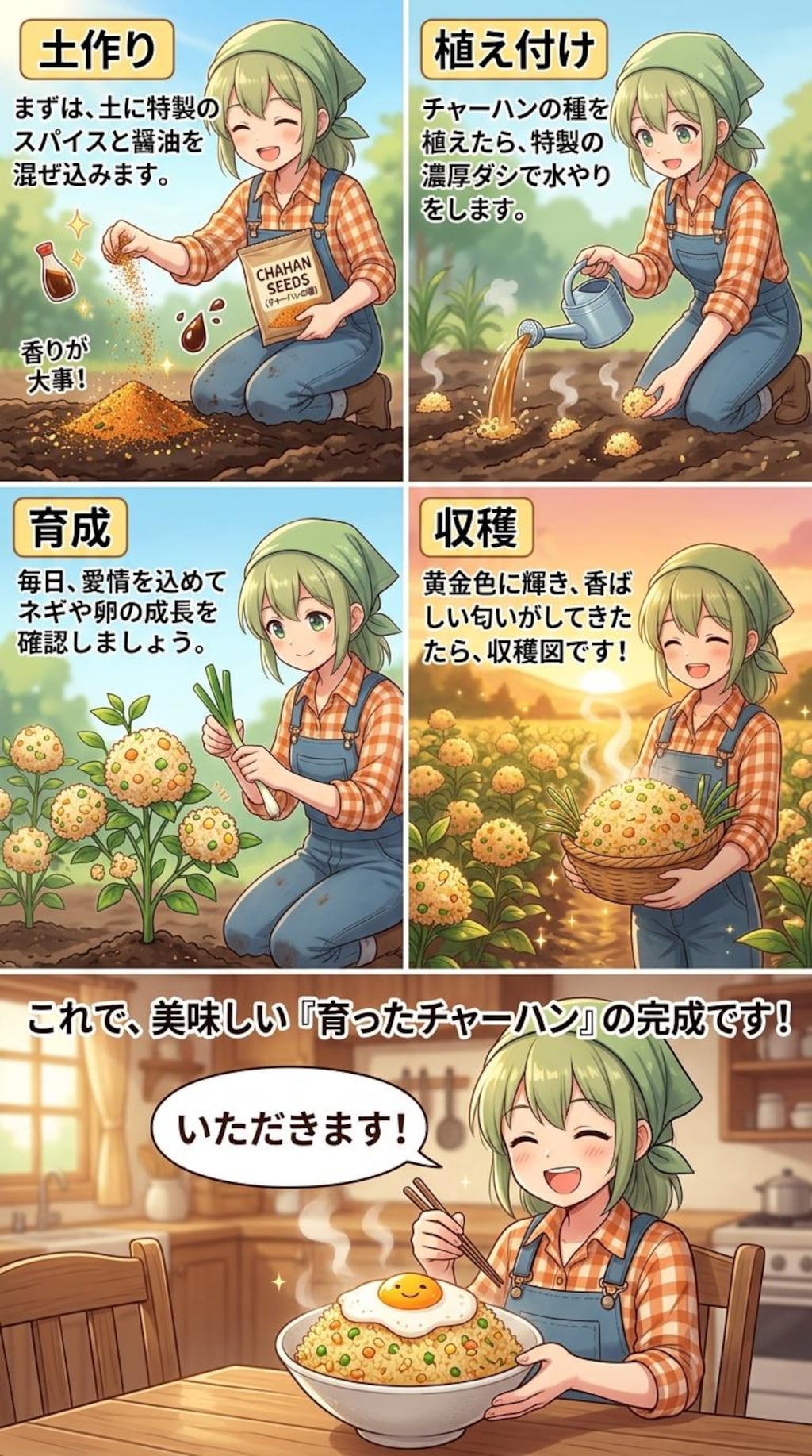 チャーハンの栽培方法
