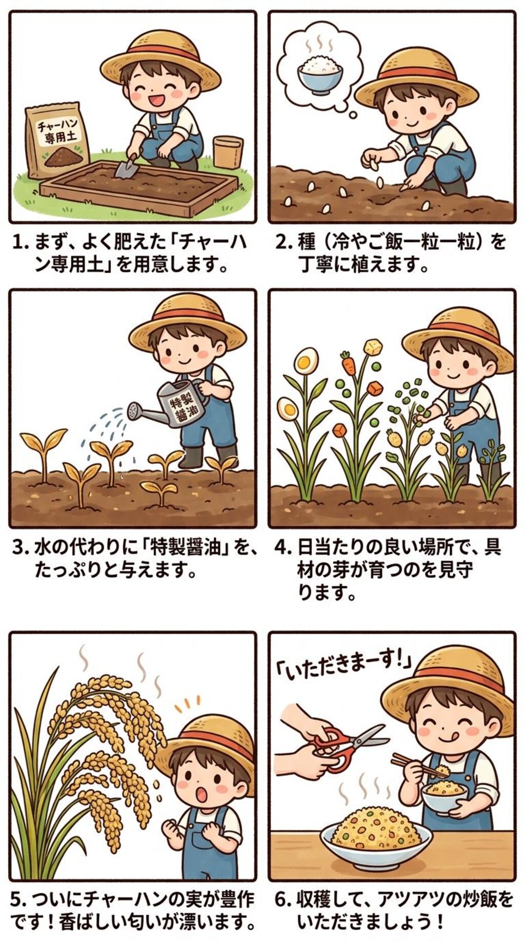 チャーハンの栽培方法
