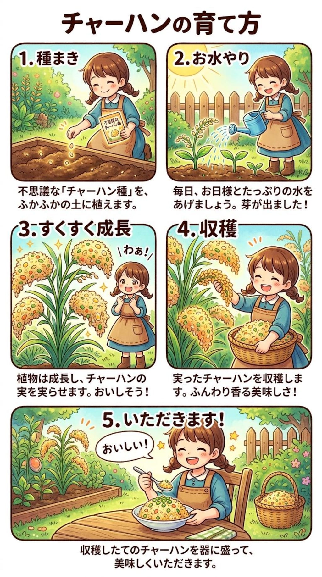 チャーハンの栽培方法