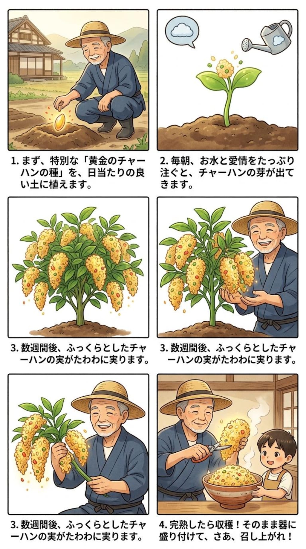 チャーハンの栽培方法