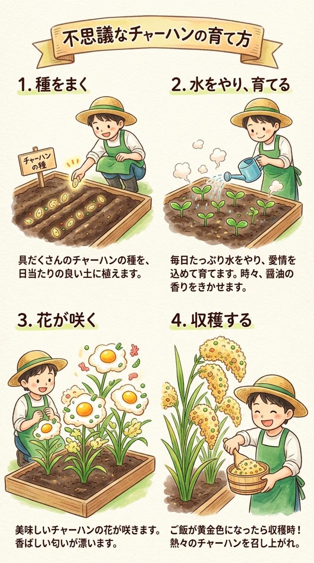 チャーハンの栽培方法