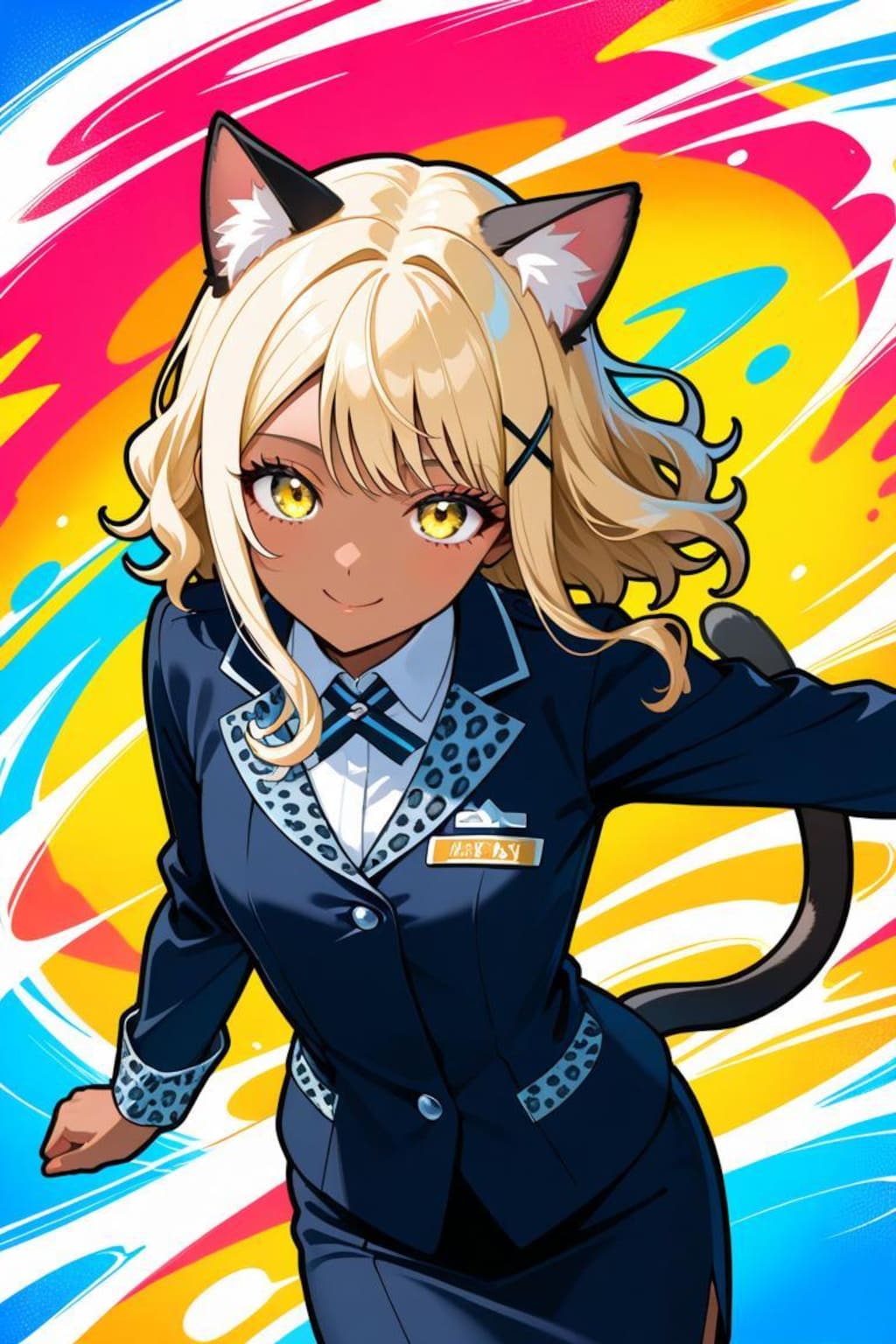 豹柄CA