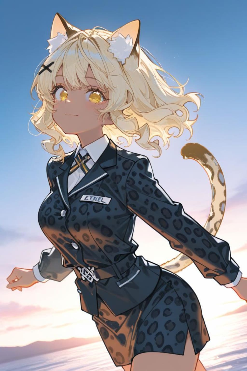 豹柄CA