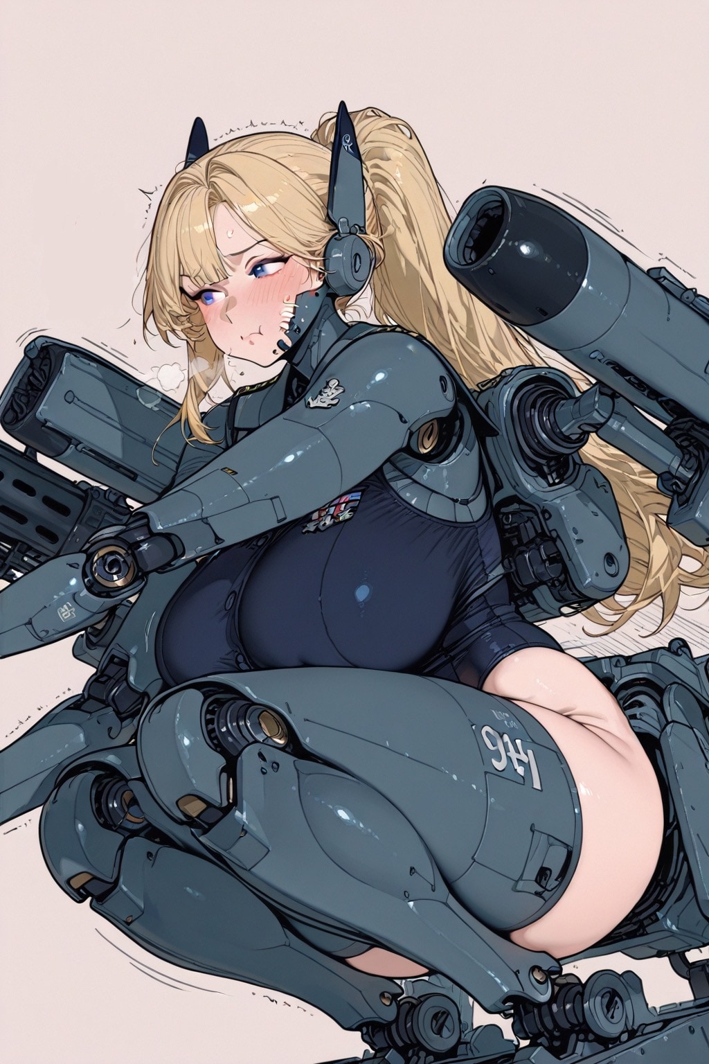 海軍兵器ニーナさん | の人気AIイラスト・グラビア