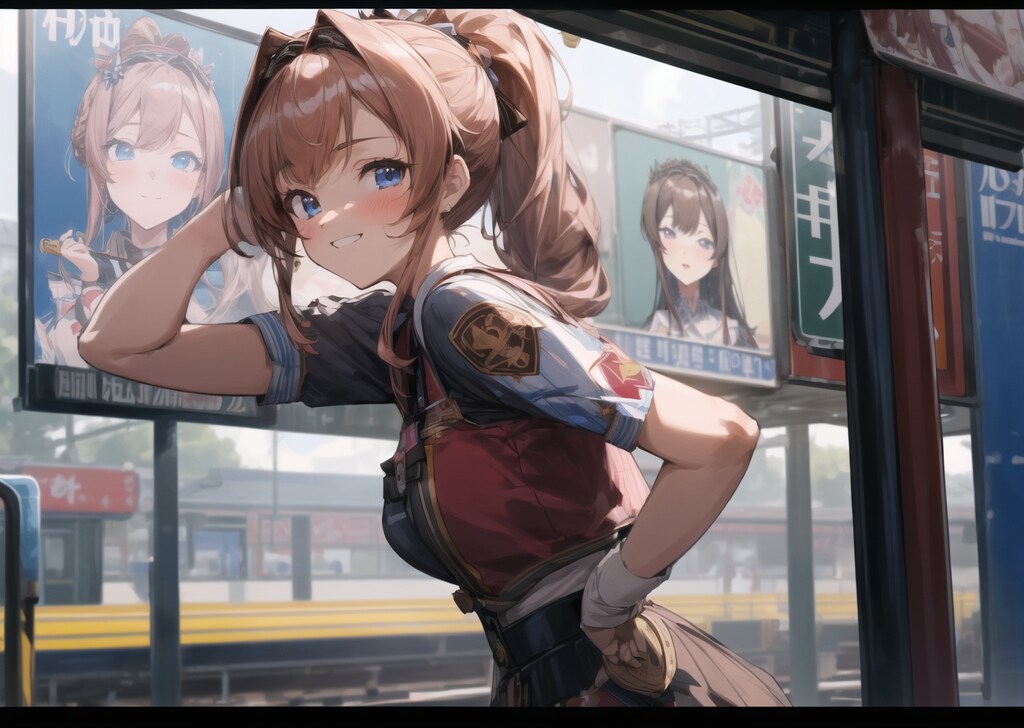 モデルやってる女の子