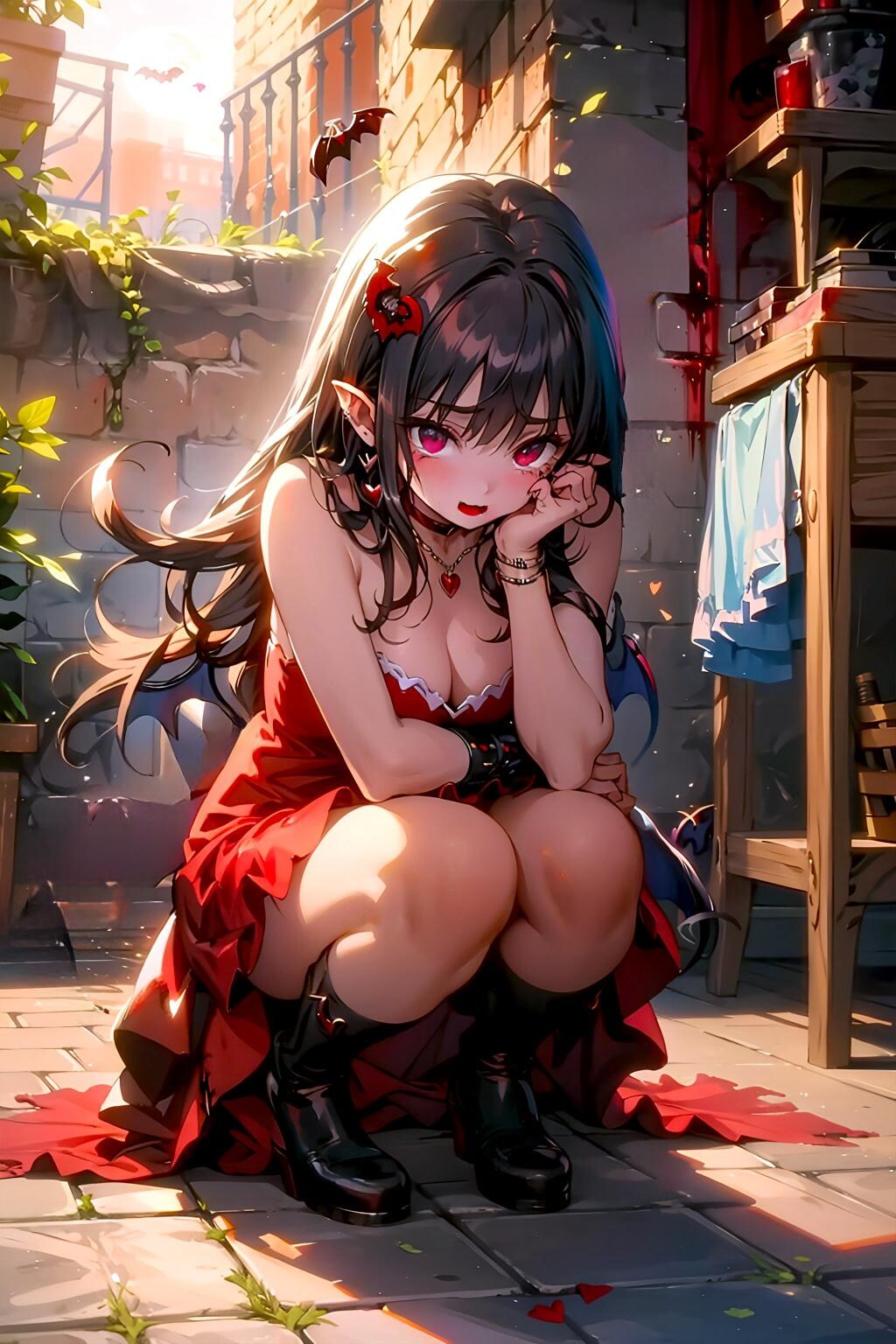 今日のトパーズちゃん　悲しみのヴァンパイア