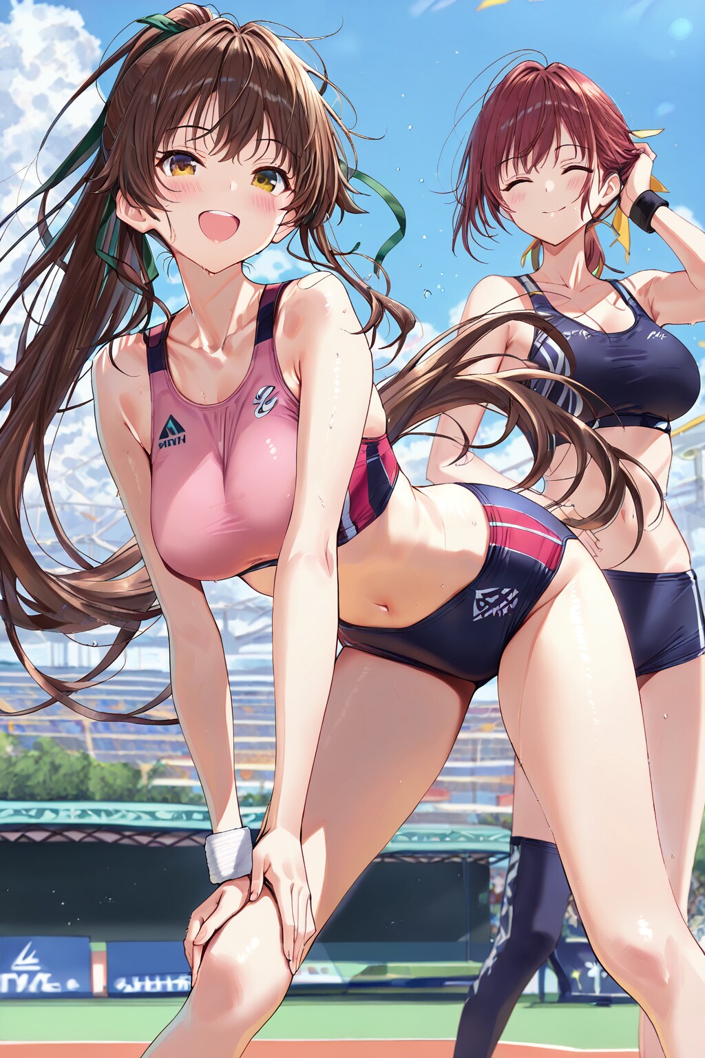 一緒に運動しよ