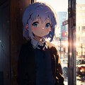 新曲リリース記念！自作LoRAとチノちゃんを混ぜてみたうるさいですね×12 11枚目