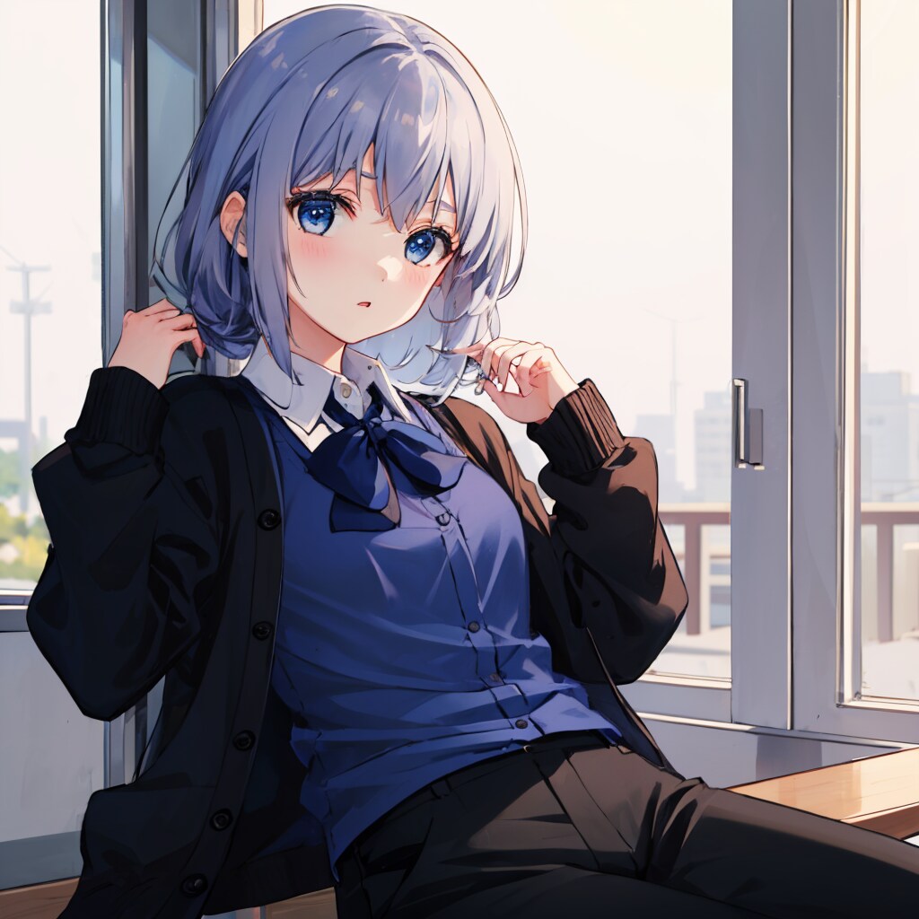 新曲リリース記念！自作LoRAとチノちゃんを混ぜてみたうるさいですね×12