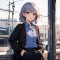 新曲リリース記念！自作LoRAとチノちゃんを混ぜてみたうるさいですね×12 5枚目