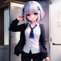 新曲リリース記念！自作LoRAとチノちゃんを混ぜてみたうるさいですね×12 4枚目