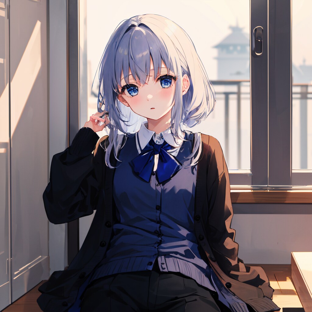 新曲リリース記念！自作LoRAとチノちゃんを混ぜてみたうるさいですね×12