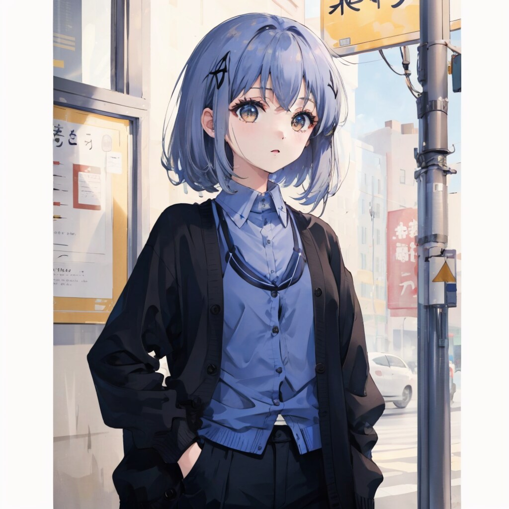 新曲リリース記念！自作LoRAとチノちゃんを混ぜてみたうるさいですね×12