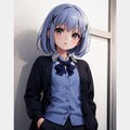 新曲リリース記念！自作LoRAとチノちゃんを混ぜてみたうるさいですね×12 9枚目