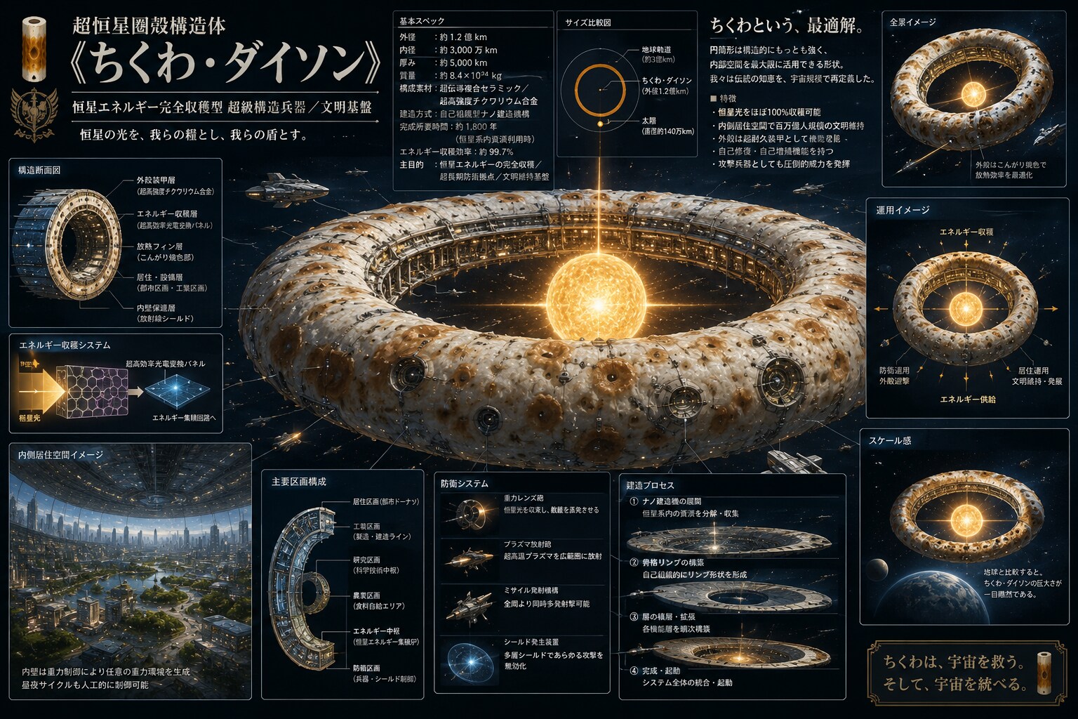 ちくわ星人の故郷《ちくわ・ダイソン》
