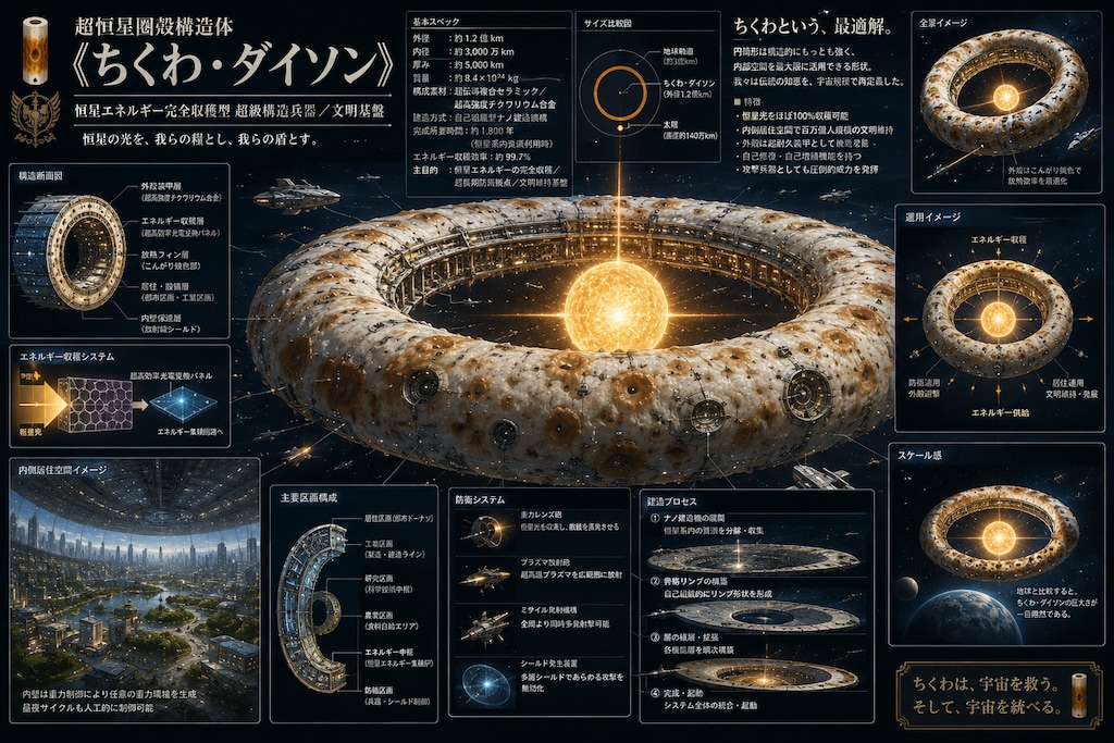 ちくわ星人の故郷《ちくわ・ダイソン》