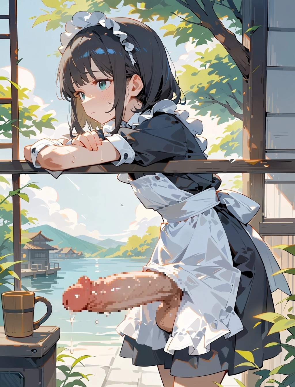 ふたなりメイド