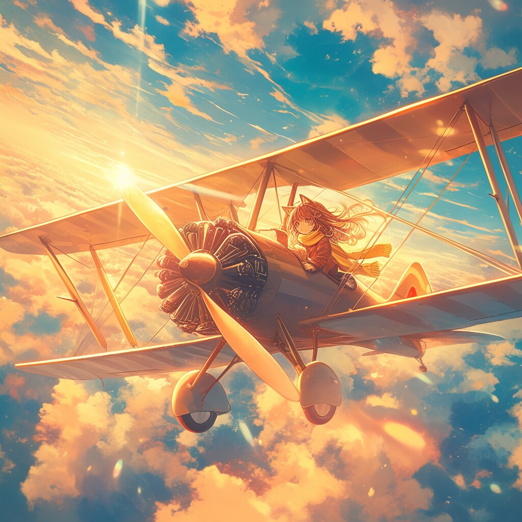 飛行機の日 | の人気AIイラスト・グラビア