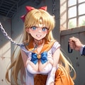 敵に捕まったセーラービーナス 2枚目