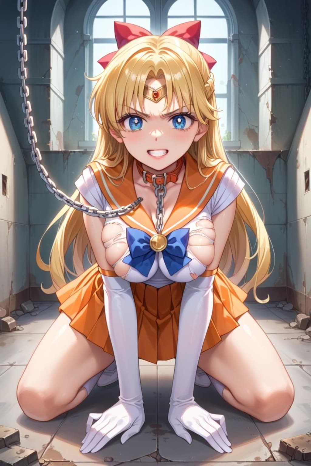 敵に捕まったセーラービーナス