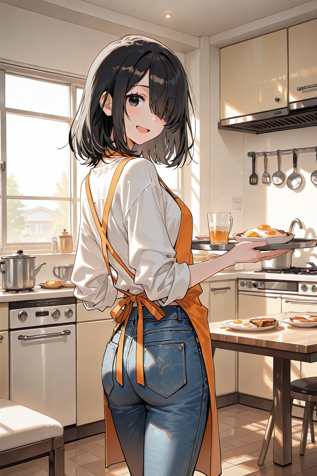 めかくれ女子＃３０１ | の人気AIイラスト・グラビア