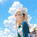 青空とベンチ 6枚目