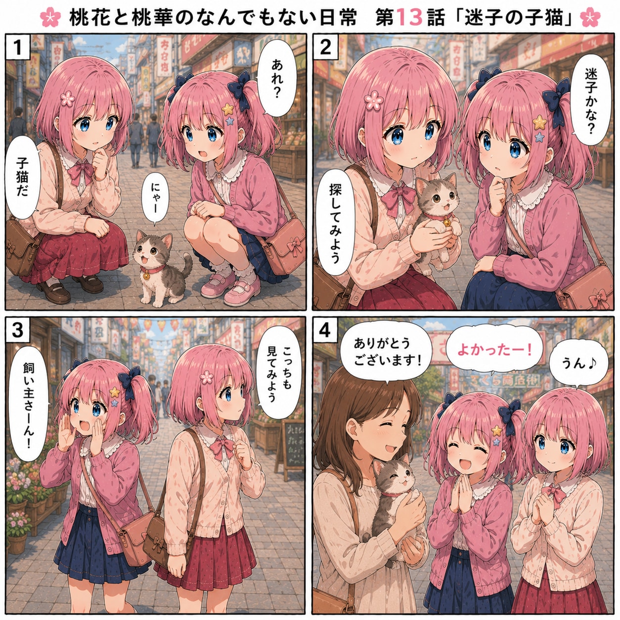 桃花と桃華のなんでもない日常⑬