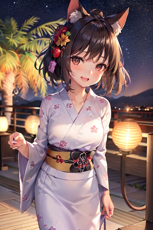 引っ込み思案な猫少女