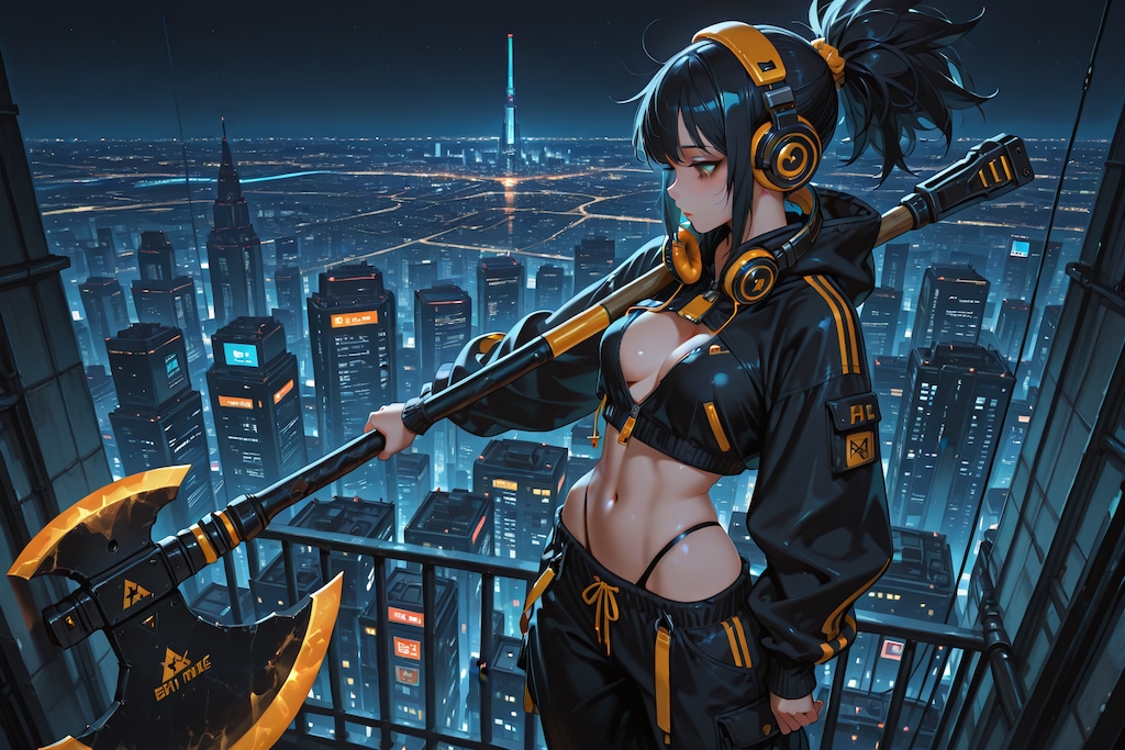 (ほぼ全モデル) サイバーパンクヒップホップ１