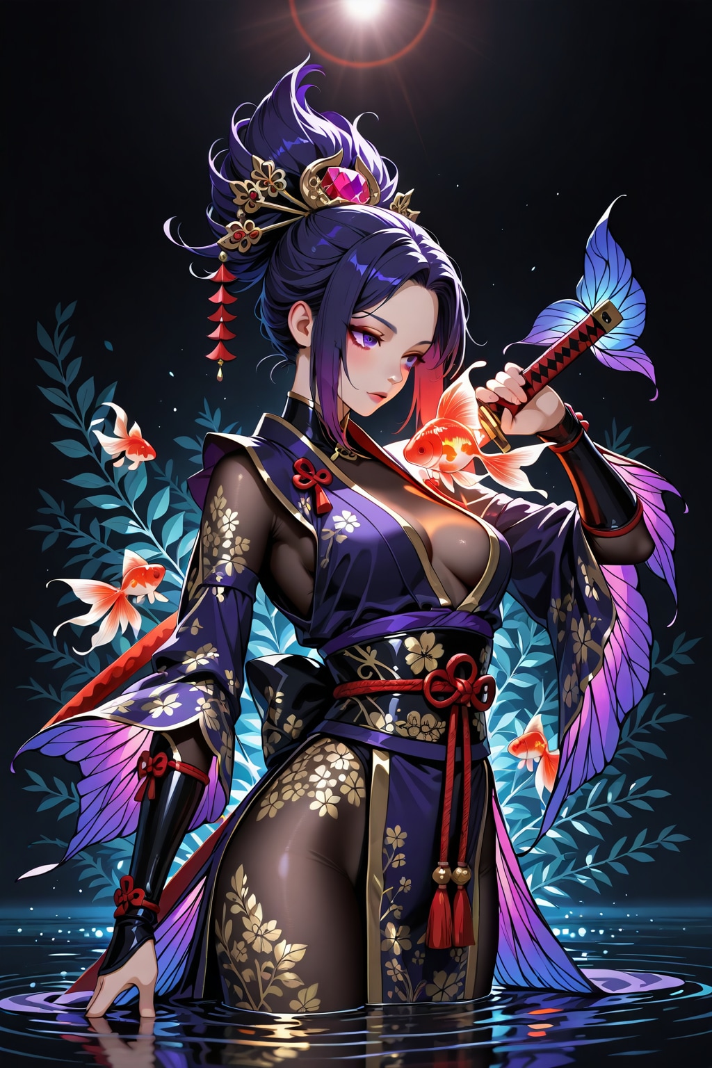 金魚忍者さん | の人気AIイラスト・グラビア